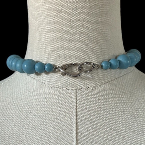 Glass Pendant Statement necklace - Picture 4 of 5